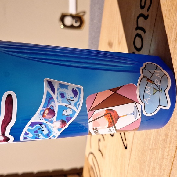 Water bottle stickers 4pk, use for togo coffee cups, laptops, & phones. - Picture 8 of 8